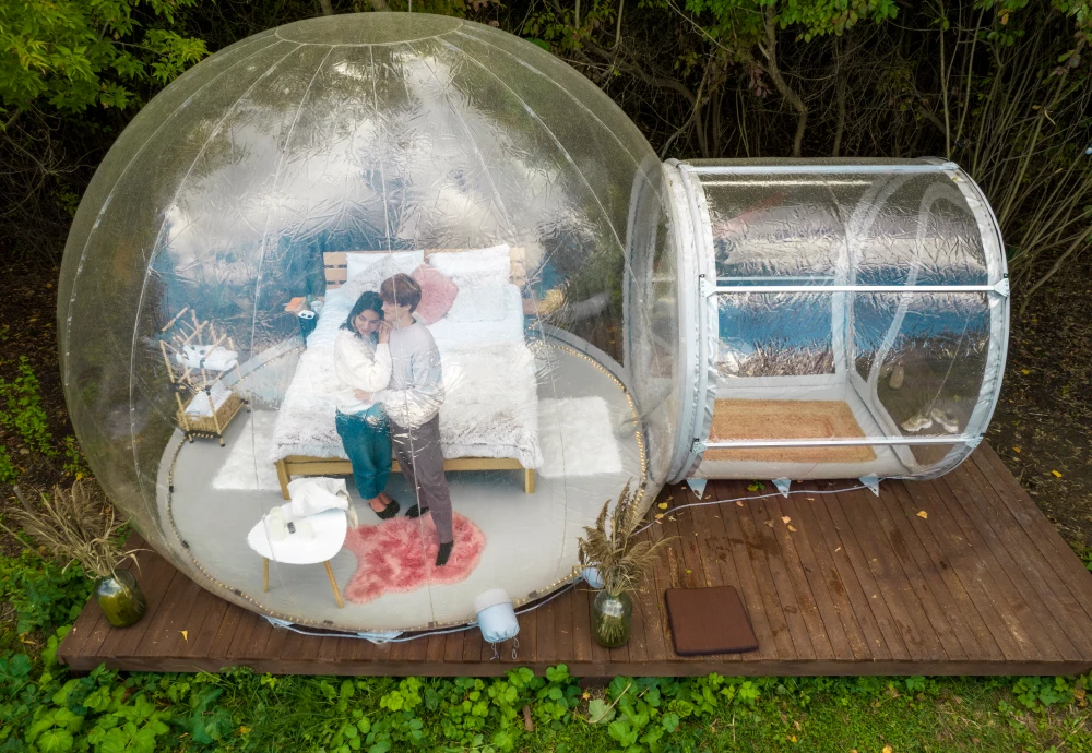 big clear bubble tent