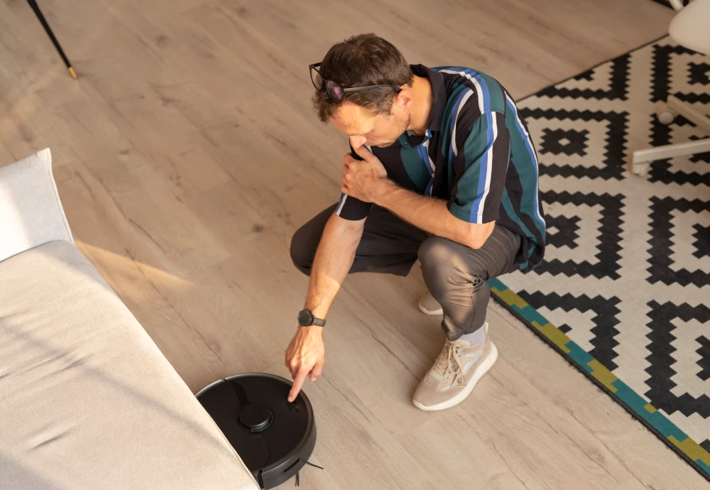 robot vacuum cleaner with charging station